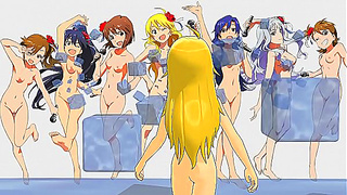 Seductive Anime Babe Teases Tempts in Horny MMD Dance Show