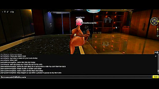 Carols Hot Shower Encounter Turns into Wild 3D Hentai Fantasy