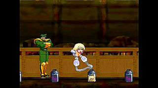 Fierce Hentai Warrior Takes Huge Cock During Steamy MUGEN Fight Scene