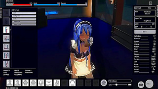 Two Seductive Maids Share Steamy Moments in Custom Maid 3D Fantasy