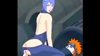 Konan Seduces Pain with Sizzling Hentai Moves in Hot Ninja Encounter