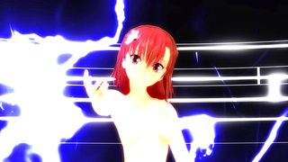 Misaka Mikotos Alluring Tryst Unfolds in Vivid 3D Hentai Fantasy