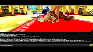 Blonde Goddess Takes Charge in Steamy 3D Anime Adventure Fuck Fest
