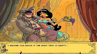 Princess Jasmines Forbidden Pleasure Quest Unfolds in Hot Anime Depths