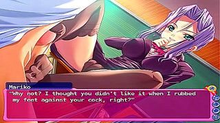 Magical Sensei Tempted by Naughty Student in Steamy Anime Encounter