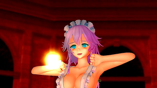Seductive Touhou Dance Unfolds in Vivid 3D Hentai Fantasy