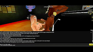 Hot 3D Anime Babe Pleasures Her Lover in Steamy IMVU Encounter