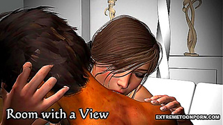 Gothic Vixen Takes Hard Cock in Steamy 3D Hentai Encounter