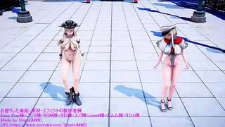 Bismarcks Wild Party Leads to Steamy 3D Hentai Encounter