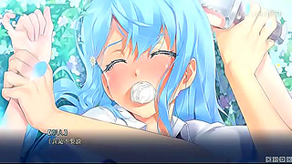 Anime Goddess Tempts with Curves in Steamy Mangekyou Encounter