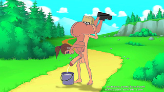 Cartoon Vixen Takes Huge Cock and Jizzes Hard in Steamy Blowjob Action