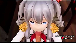 Adorable Anime Babe Delivers Sensual Blowjob for Mind-Blowing Climax