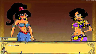 Princess Jasmine Takes Control in Steamy Hentai Domination Scene