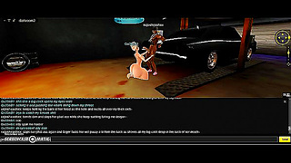 Queen DMV Tempts Lover in Steamy 3D Anime RPG Encounter (IMVU)