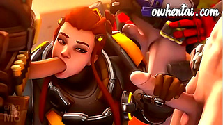 Overwatch Heroines Entwined in Steamy Hentai Group Encounter