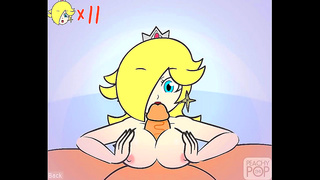 Rosalina Teases With Sensual Tits in Steamy Smash Bros Hentai Fantasy