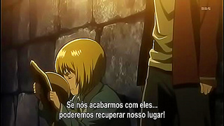 Eren Pleasures Levi with Hot Ride Seeking Steamy Climax – Shingeki no Kyojin Fantasy