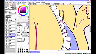 Curvy Teen Muse Ignites Steamy Art Session with Melkor Mancins Bold Strokes