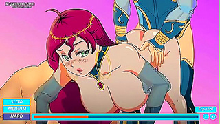 Voluptuous Anime Babe Takes Charge in Wild Hentai RPG Encounter