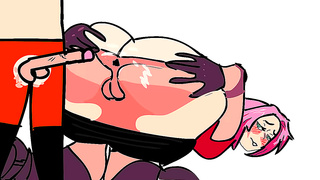 SakurexplodeswithPassionasNarutofillsHerinSteamyHentaiTryst (