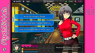 HuniePop Babe Tempts Player with Steamy Moves in Naughty Dating Game