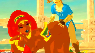Link and Urbosas Steamy Encounter Ignites Forbidden Desires in Dark Fantasy Realm