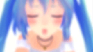 Miku Drenched in Cum Shots During Steamy 60 Second Performance