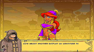 Anime Princess Seduced by Powerful Genie in Steamy Harem Encounter