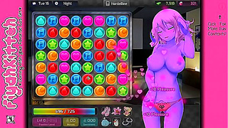 Seductive Huniepop Babe Tempts Player in Steamy Anime Adventure Gameplay