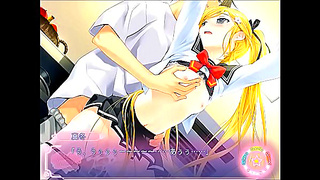 Blonde High- Succumbs to Desire in Steamy Hentai Fantasy