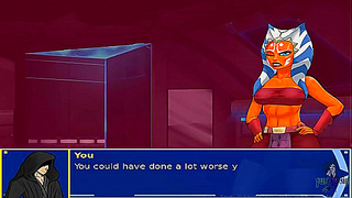 Sith Trainee Seduced by Muscular Jedi Lord in Steamy Hentai Encounter
