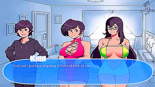 MILF Pleads for More During Steamy Doggystyle Fuck in Winter Hentai Fantasy