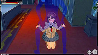 Maid Tempts Lonely Gamer with Sultry Moves Steamy Pleasures
