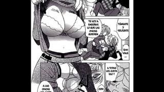 Moms Steamy Hentai Lesson Ignites Forbidden Desire in Young StepSon