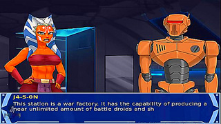 Ahsoka Tano Seduced by Her Alien Mentor in Hot Star Wars Hentai Encounter