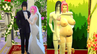 Pregnant Bride Betrays Her Cuckold Groom With Forbidden Tryst at Altar