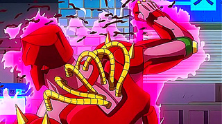 Jojo Beauty Takes Control in Steamy Animated Ride Scene