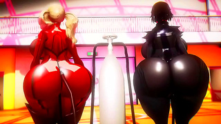 Ann Makoto Embrace Curves in Hot 3D Hentai Encounter