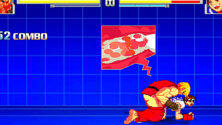Ken Battles Sakura in Steamy MUGEN Encounter - Wild Hentai Fight Begins