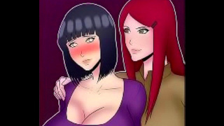 Hinata Pleasured by Minato Kushina in Steamy Naruto Hentai Threesome