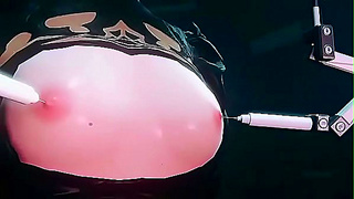 Voluptuous Anime Babe Takes Massive Cock in Steamy 3D Hentai Ride