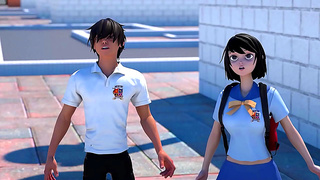 Adorable Schoolgirls Tempt Their Teacher in Steamy Hentai Classroom Encounter