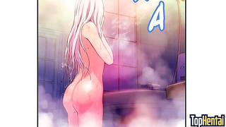Step-Sis Seduced by Expert Touches in Steamy Hentai Classroom Encounter