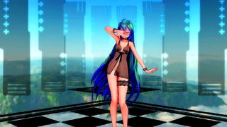 Mikus Hypnotic Dance Tempts You as Her Fingers Tease Every Curve