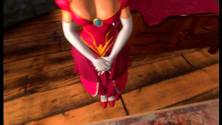 Busty Gamer Girl Takes Cock in VR Fantasy Hentai Thriller Ride
