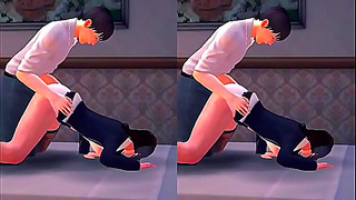 Sexy Secretary Tempts Her Boss in Steamy VR 3D Hentai Fantasy