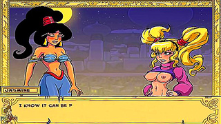 Anime Princess Dominates Slave Training in Steamy Harem Fantasy Realm