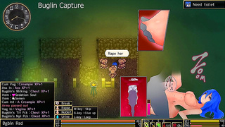 Defeated Heroine Faces Steamy Hentai Consequences in Dark Romance RPG