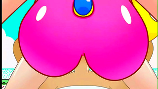 Princess Peach Seduced Filled in Steamy Mario Hentai Encounter