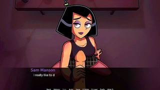 Gothic Cutie from Amity Park Tempts You in Steamy Hentai Encounter
